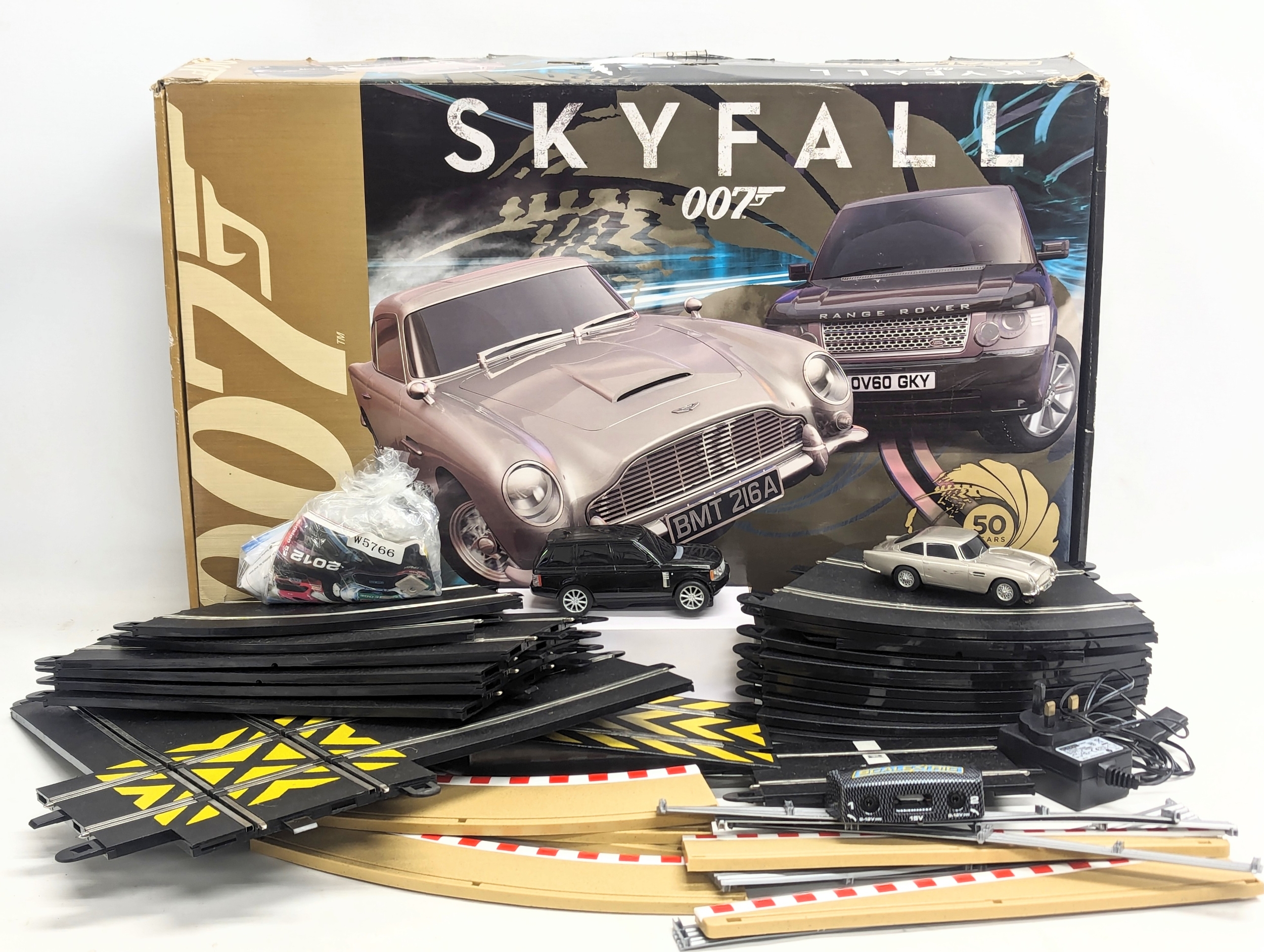 A Scalextric James Bond Skyfall 007 car and track set. Celebrating 50 Years of 007. Box measures - Image 2 of 4