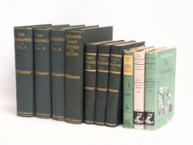 A collection of late 19th / early 20th century books by W. M. Thackeray. Including Vanity Fair,