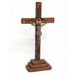 An Early 20th Century Irish Crucifix. 18x34.5cm