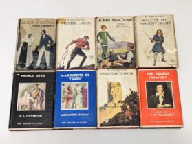 A collection of The Nelson Classics books including The Loot Of Cities by Arnold Bennett, Prester