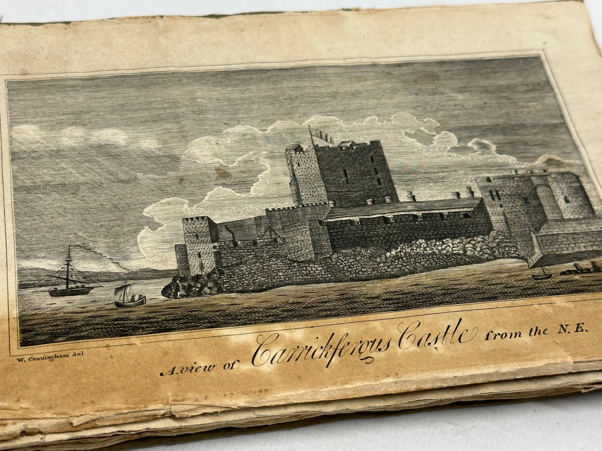 A very rare Early 19th Century book on The History and Antiques of the County of the Town of - Image 6 of 6