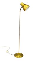 A Swedish Mid Century spotlight uplighter. 126cm