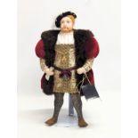 A Royal Heritage Collection figure of King Henry VIII. 1993. 38cm