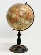 A 1920’s Geographia 8inch Terrestrial Globe. Geographia LTD, London. 39.5cm