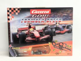 A Carrera Go!!! Formula Speed race track in box. Turbo booster, super power, extra speed. Box