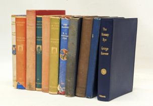 A collection of vintage novels, published by Thomas Nelson & Sons Ltd. Including Charles Dickens,