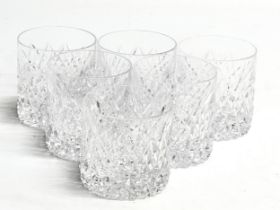 A set of 6 Tyrone Crystal ‘Cappagh’ whisky tumblers. 7x7.5cm