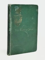A Late 19th Century book on The Harp and Crown Verses and Poems by Joseph Latimer R.I.C. Ballybay
