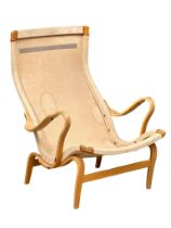 A Swedish Mid Century ‘Panilla’ armchair designed by Bruno Mathsson for DUX. 1970’s. 76x80x97cm