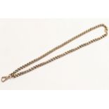 A 9ct gold chain. 15.5g