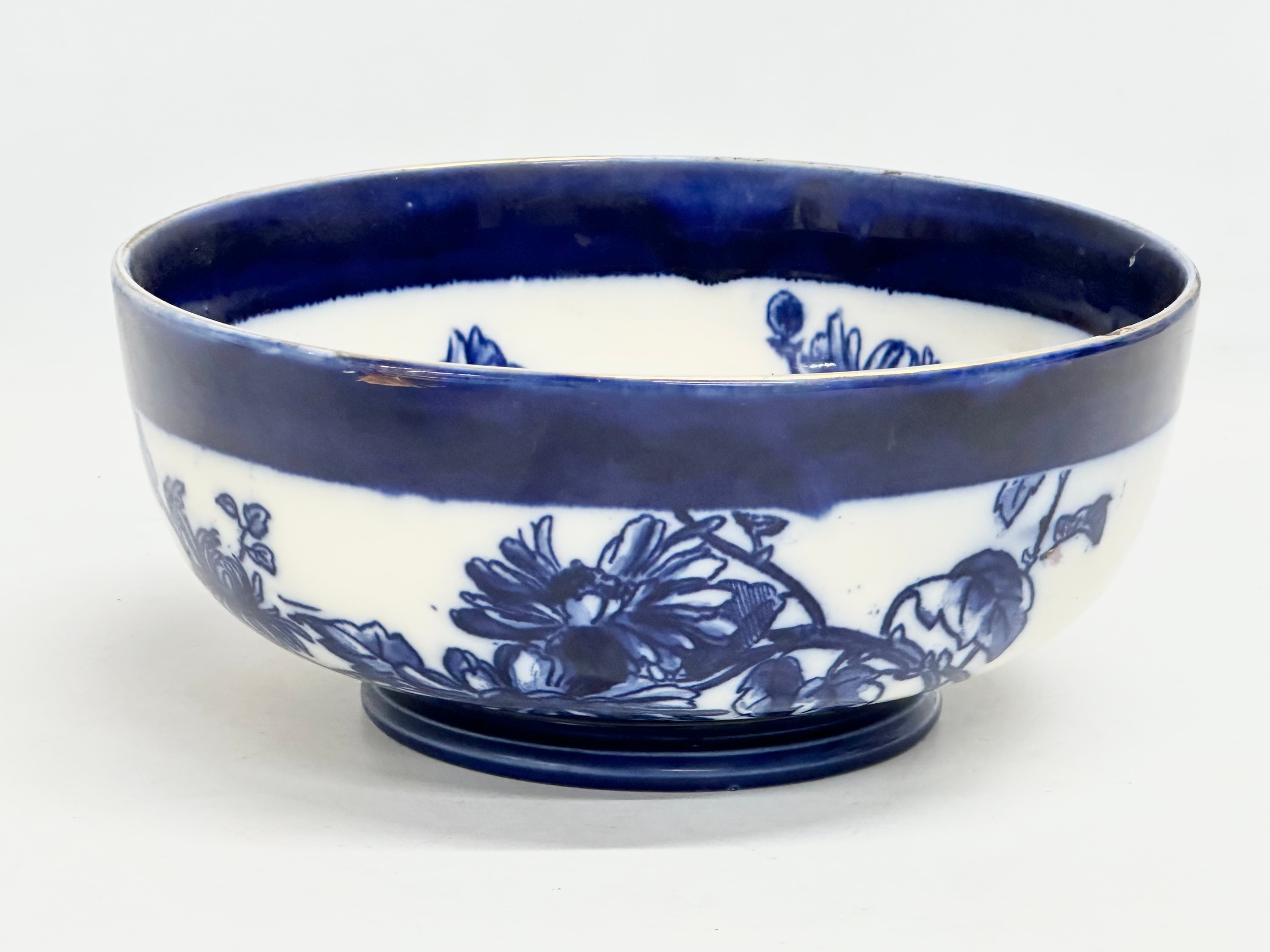 A quantity of Late 19th and Early 20th Century pottery. A signed Doulton Burslem bowl 23x10cm. A - Image 6 of 7