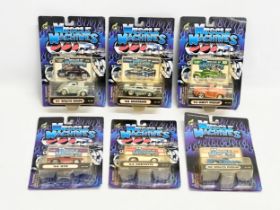 6 unopened Muscle Machines Die Cast Collectable cars.