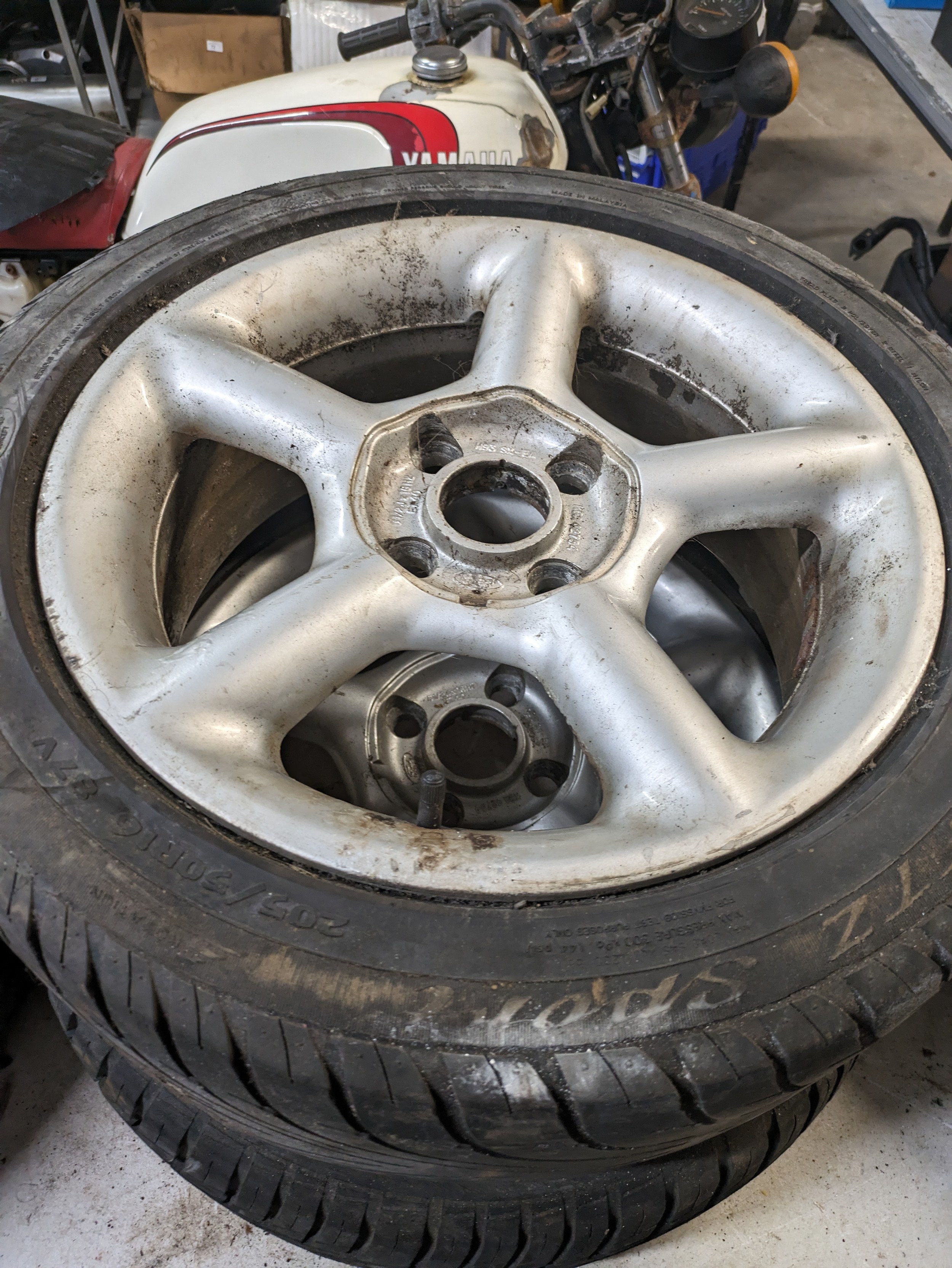 A set of 4 Ford Escort alloys - Bild 4 aus 6