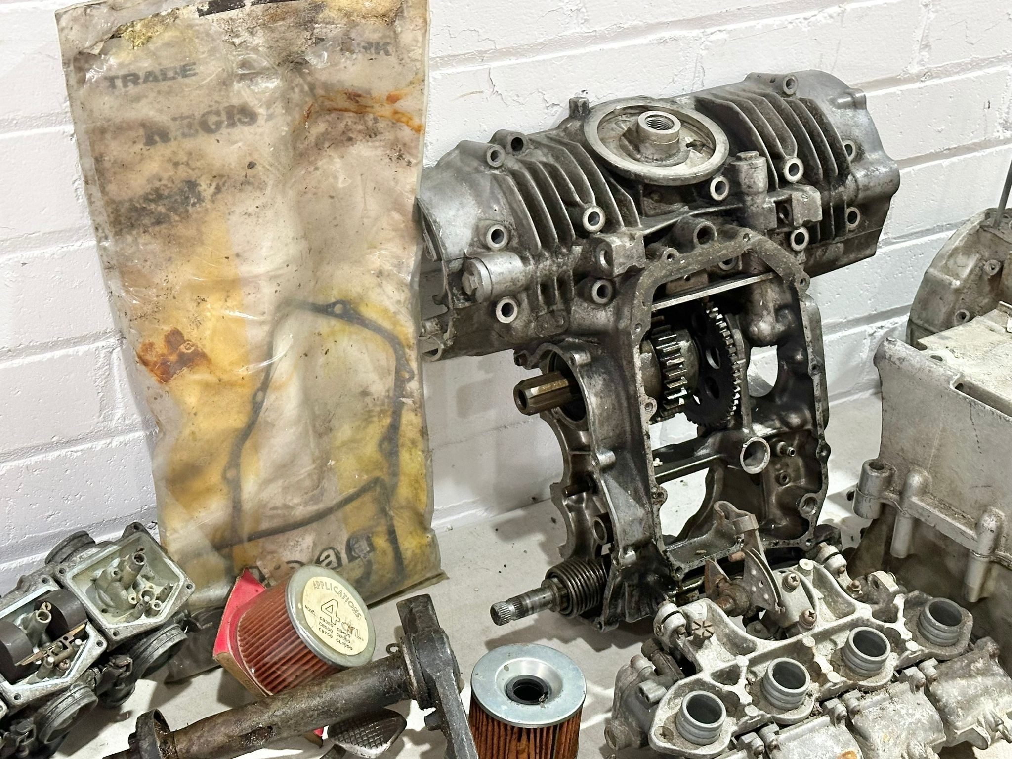 Honda CB500-4 parts with engine - Image 18 of 20