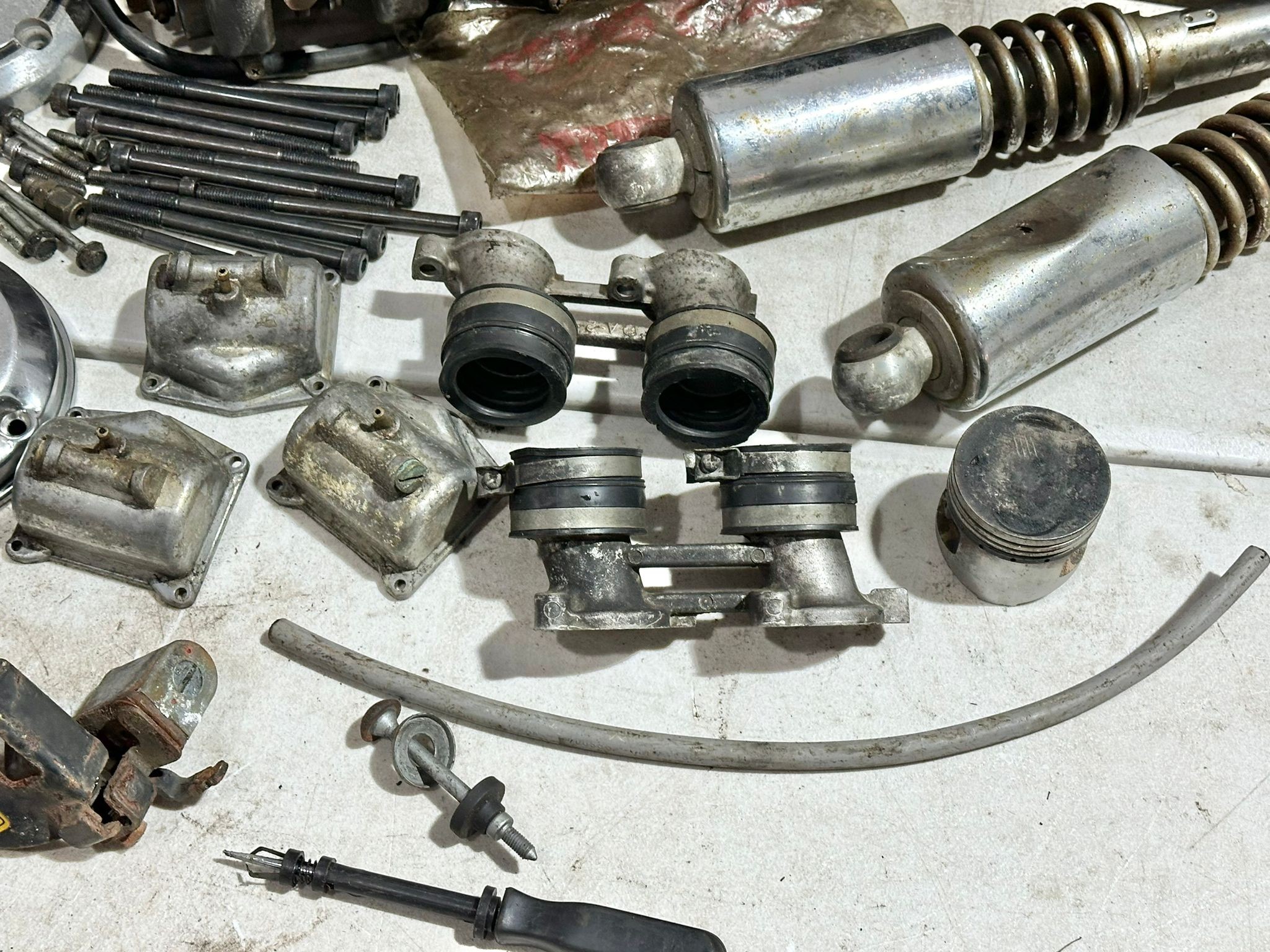 Honda CB500-4 parts with engine - Image 5 of 20