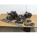 A quantity of Honda MTX 125 parts