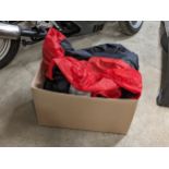 A box of motorbike covers