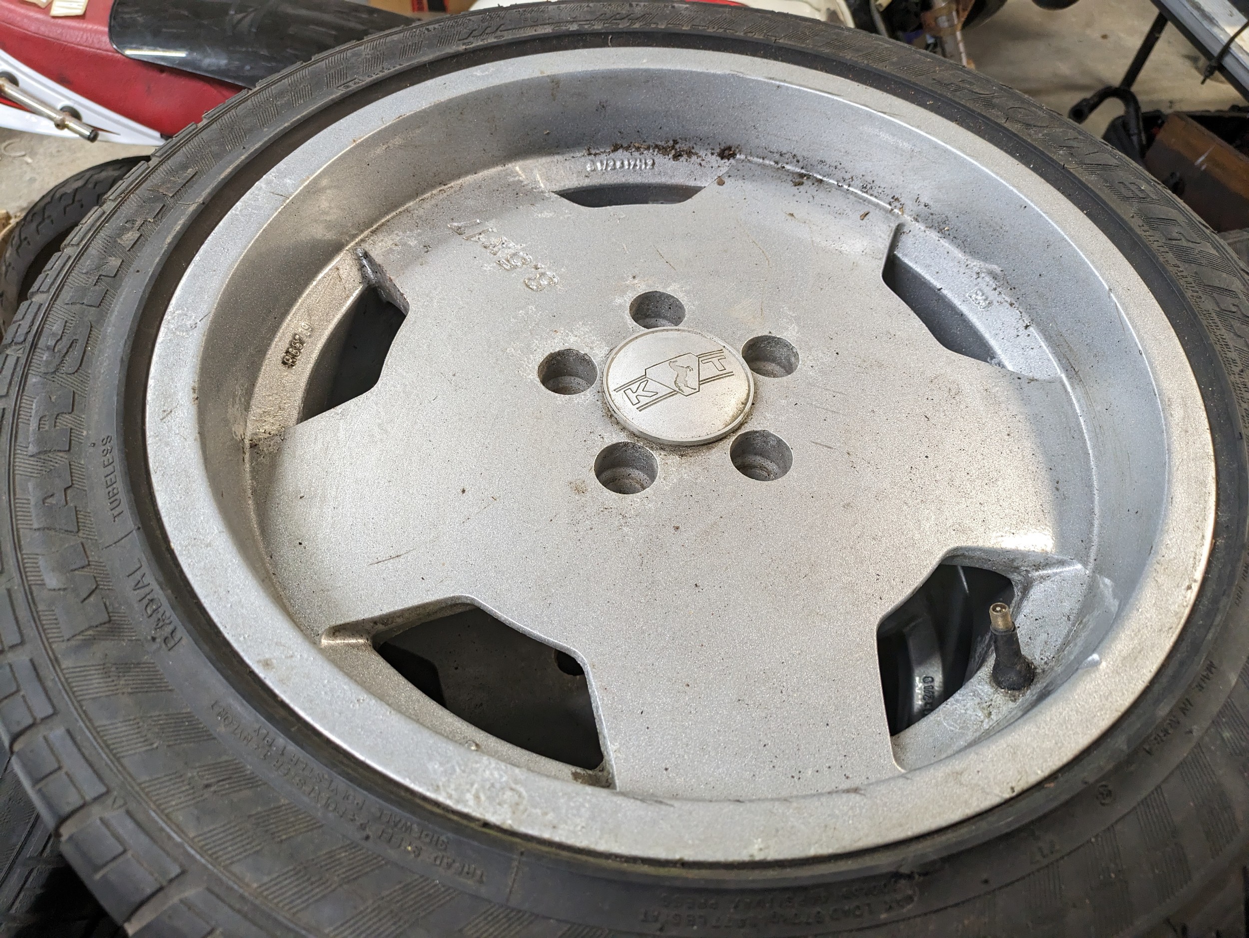 A set of 4 Mercedes alloys - Image 3 of 6