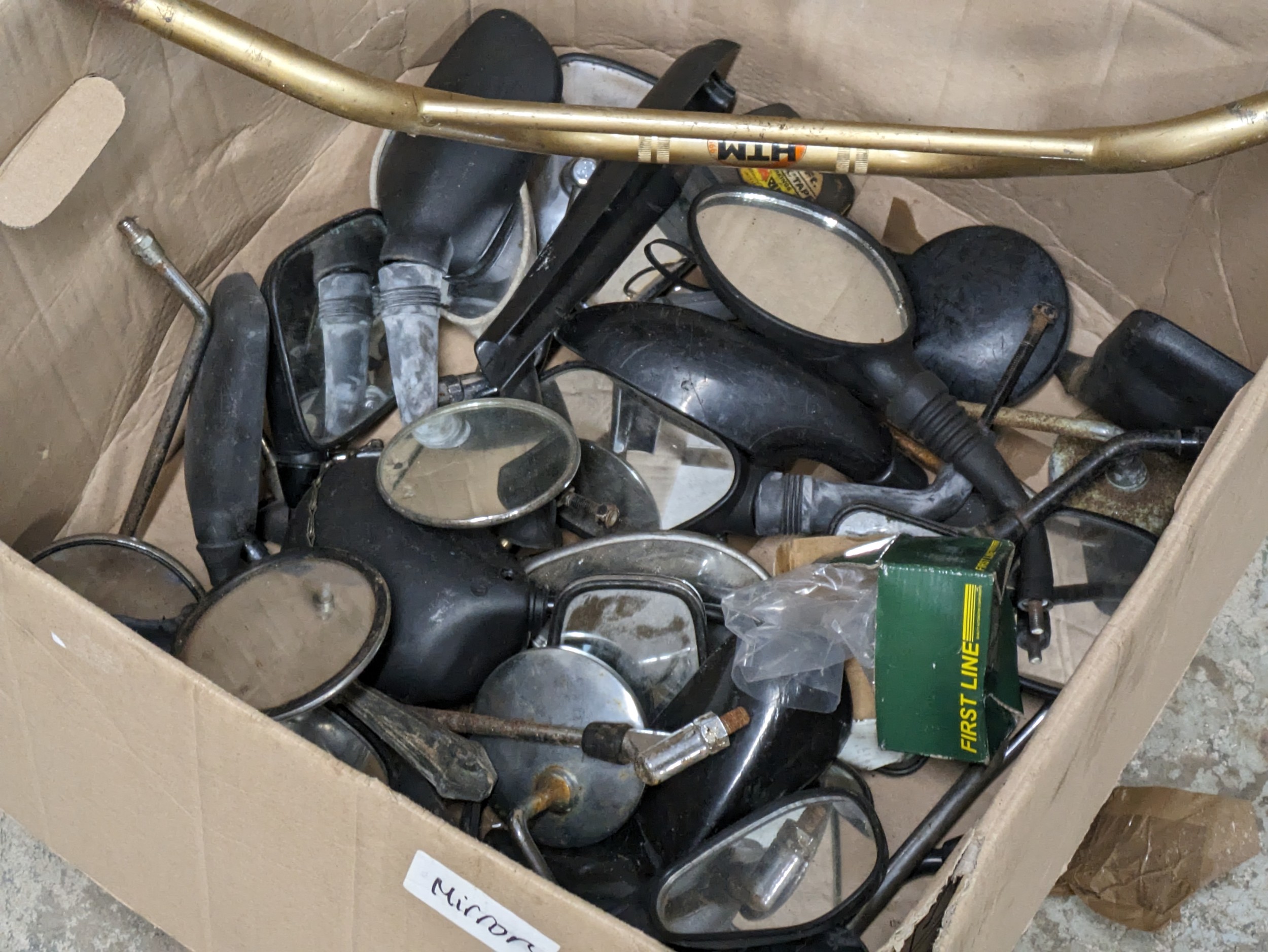 A sundry lot of motorbike mirrors with plastics - Image 5 of 5