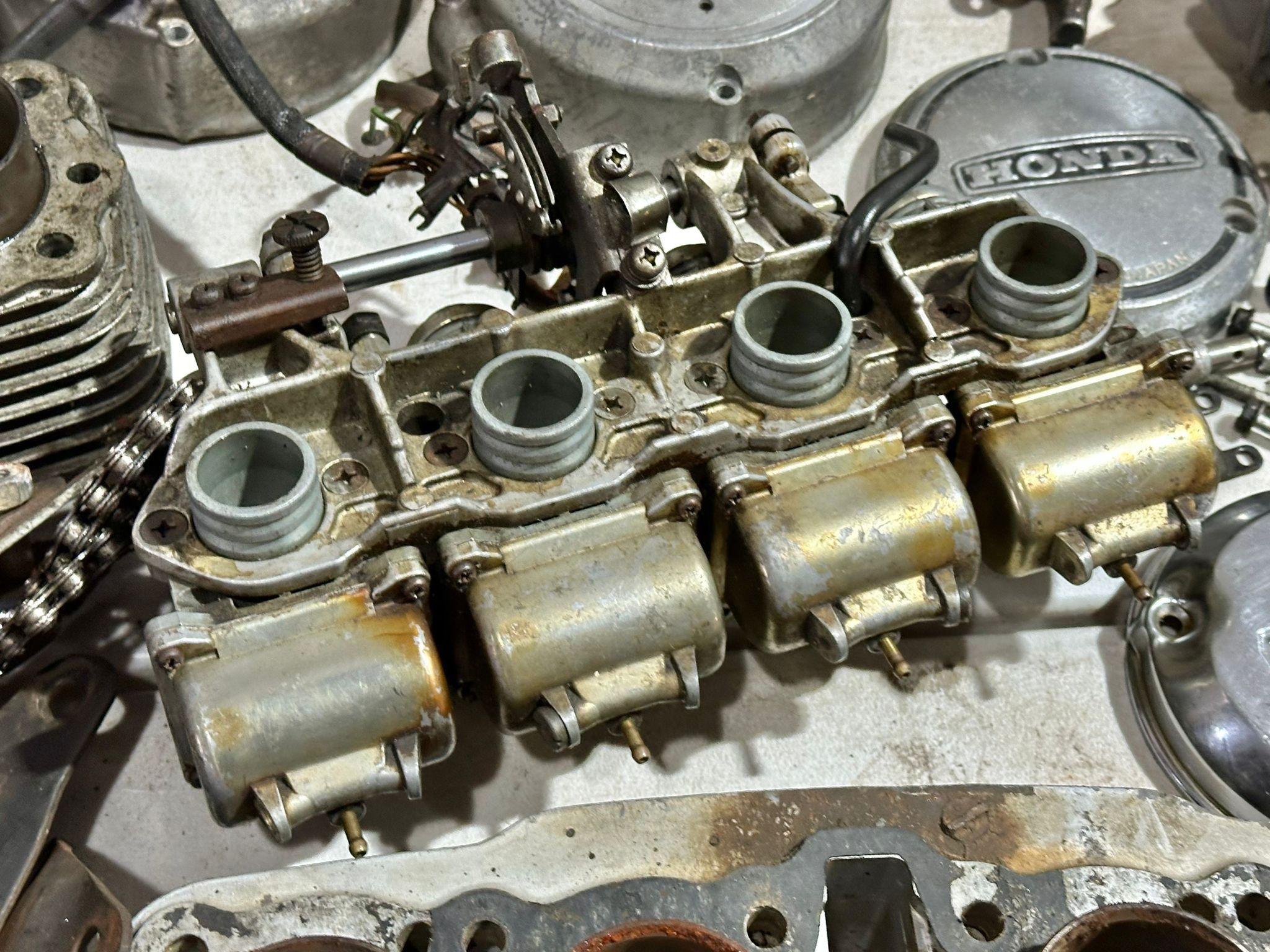 Honda CB500-4 parts with engine - Image 19 of 20