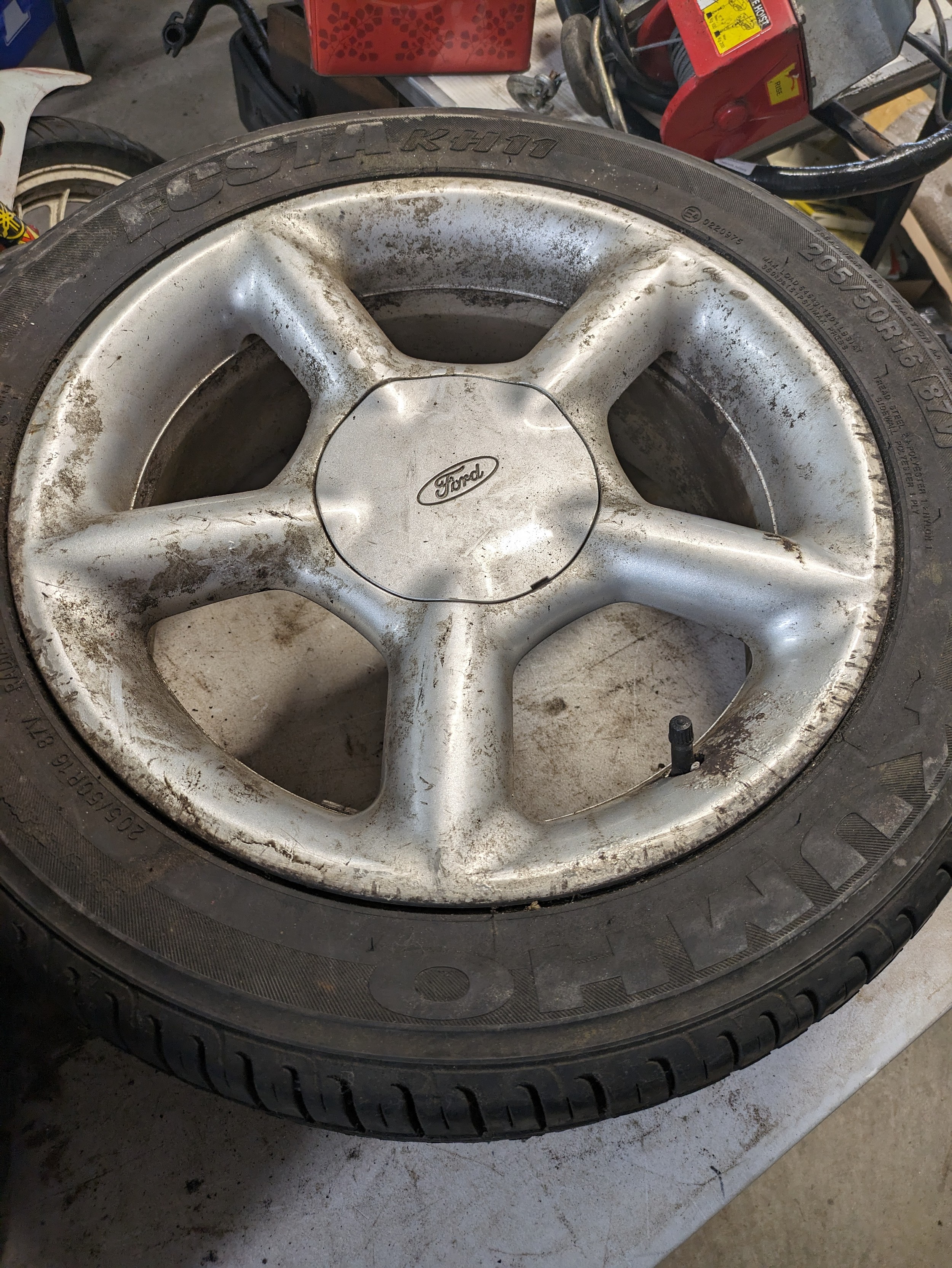 A set of 4 Ford Escort alloys - Bild 2 aus 6