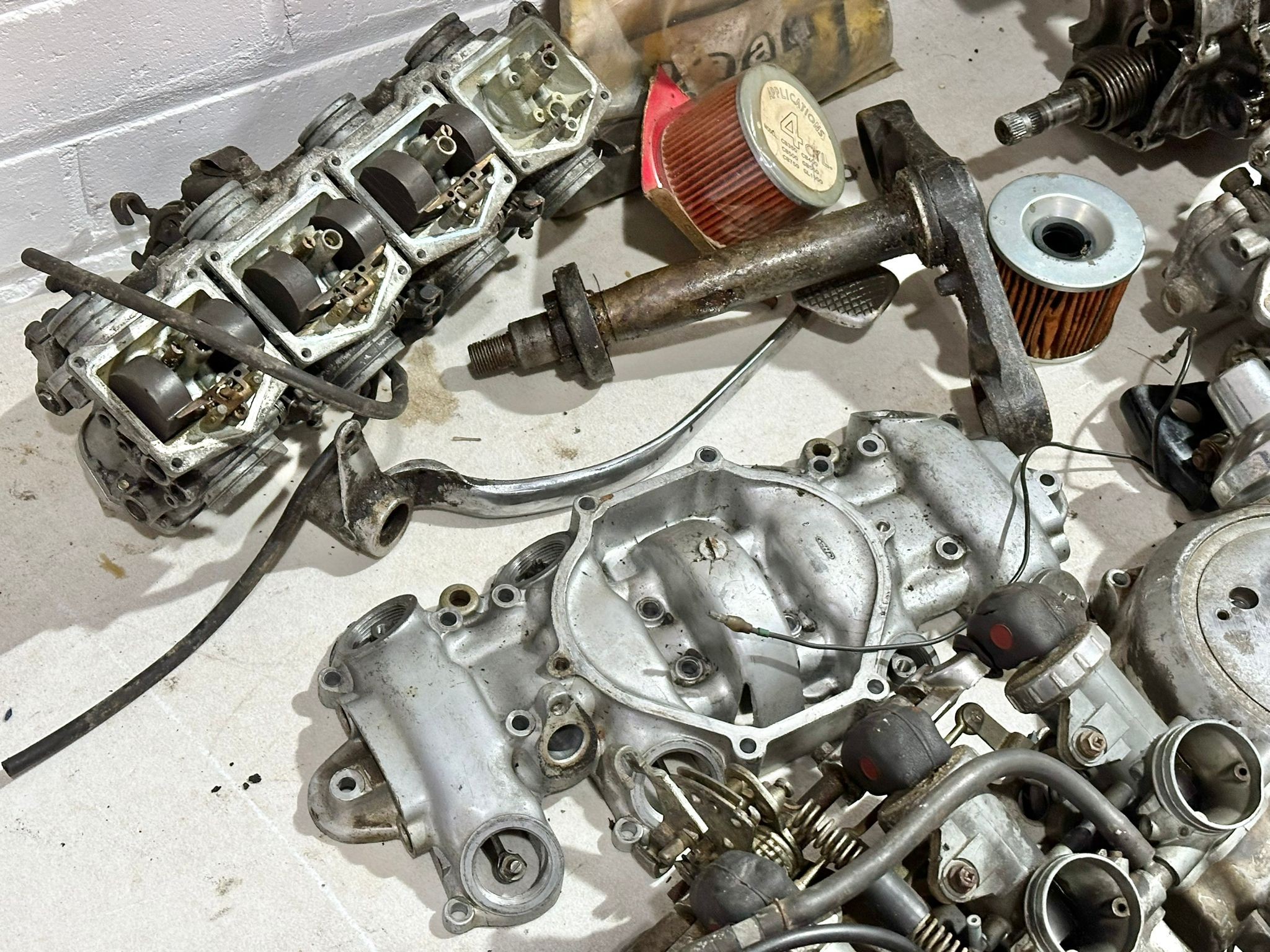 Honda CB500-4 parts with engine - Bild 9 aus 20