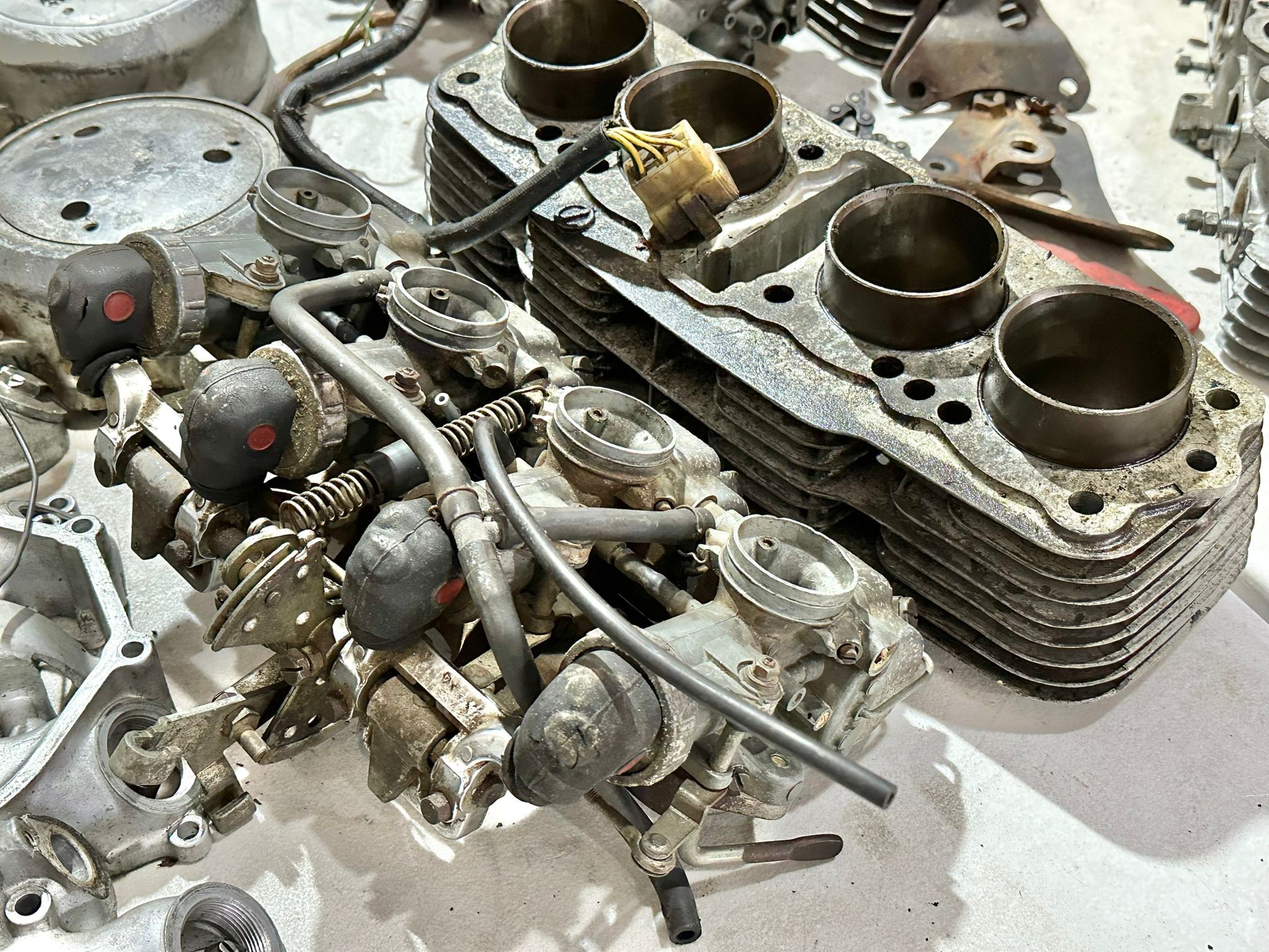 Honda CB500-4 parts with engine - Bild 14 aus 20