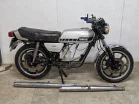 A 1980 Yamaha RD250