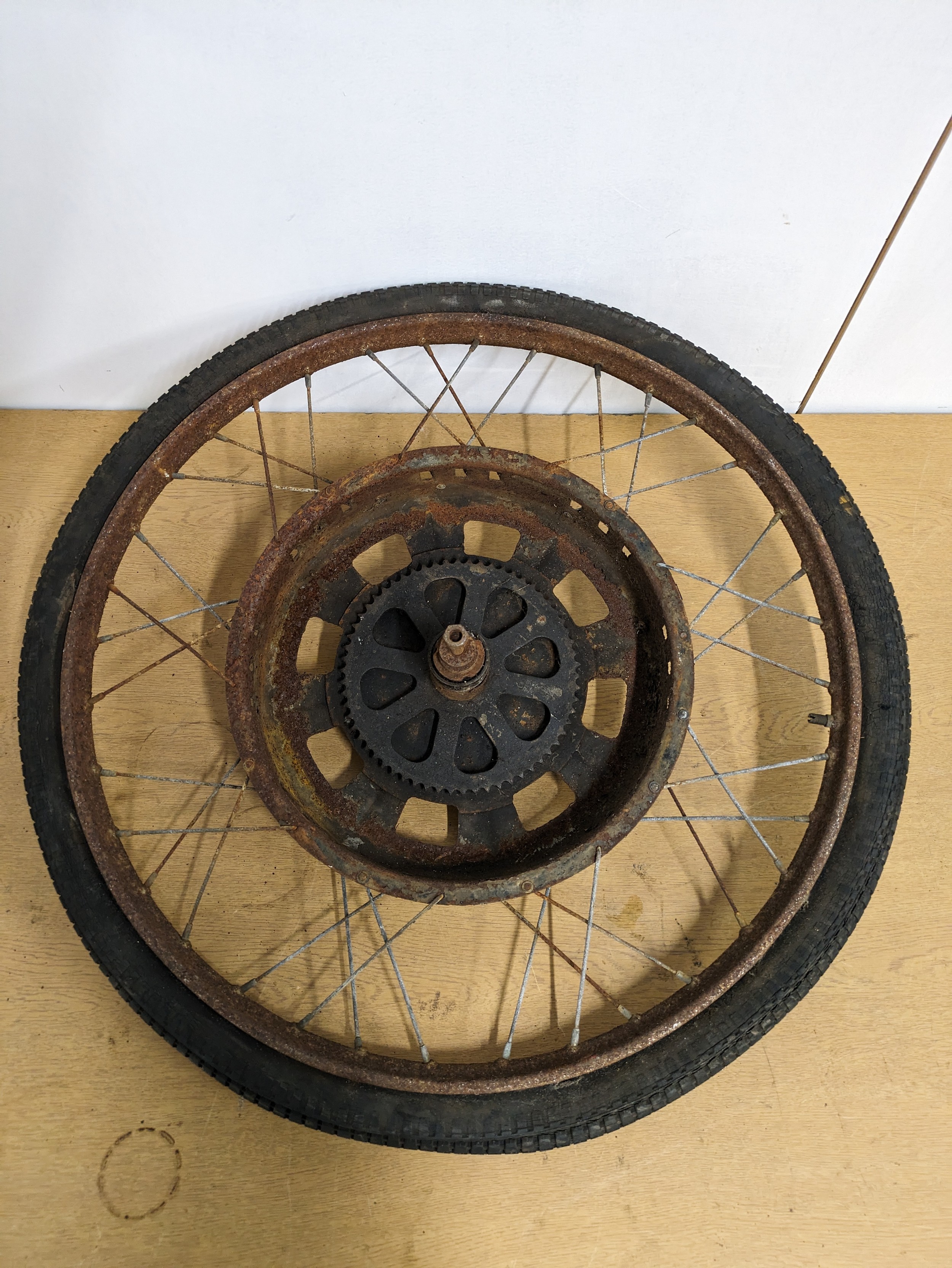 BSA winged wheel - Image 2 of 2