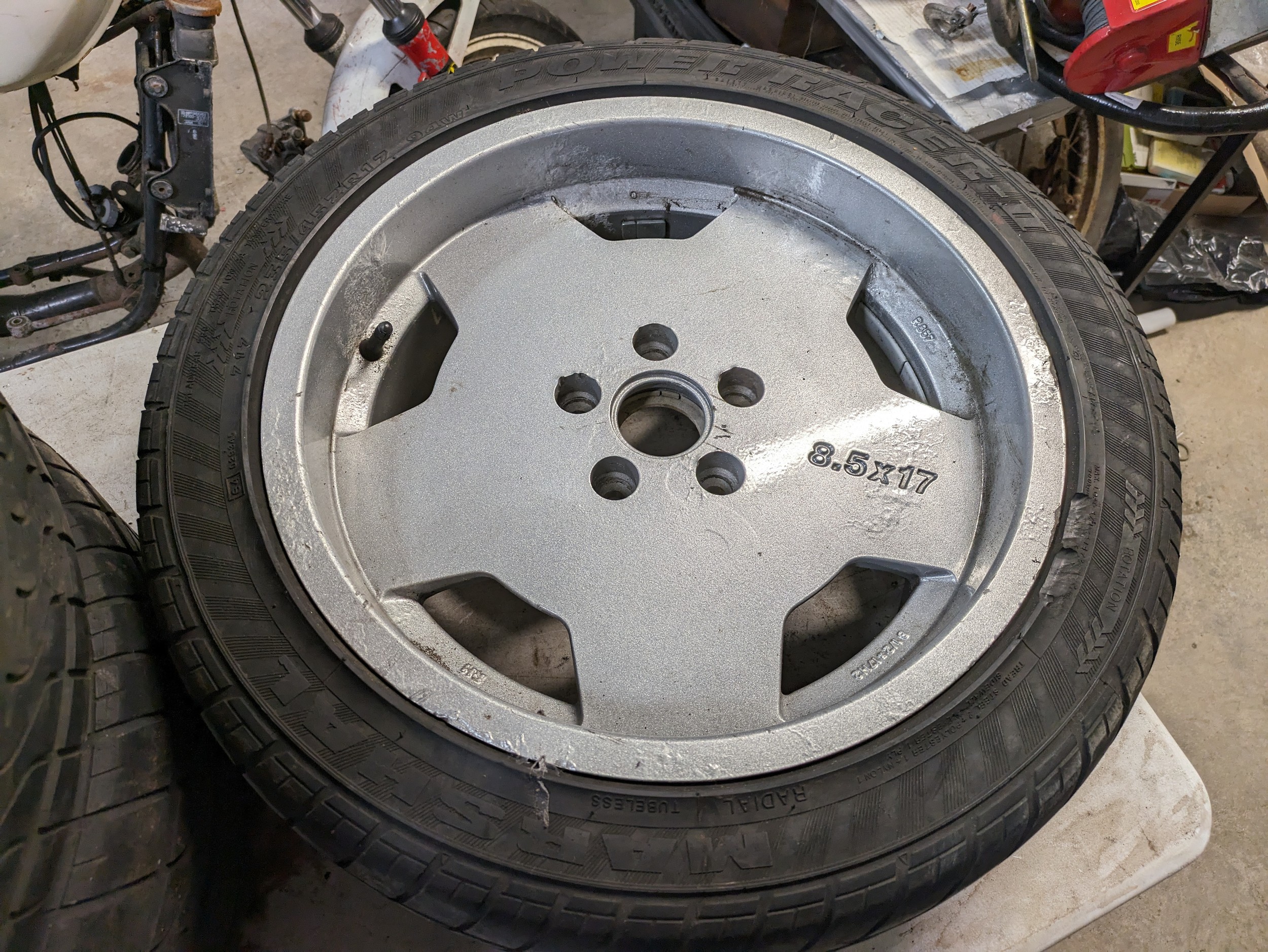 A set of 4 Mercedes alloys - Image 4 of 6