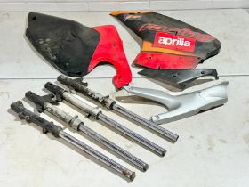 Aprilia RS50 forks and side panels