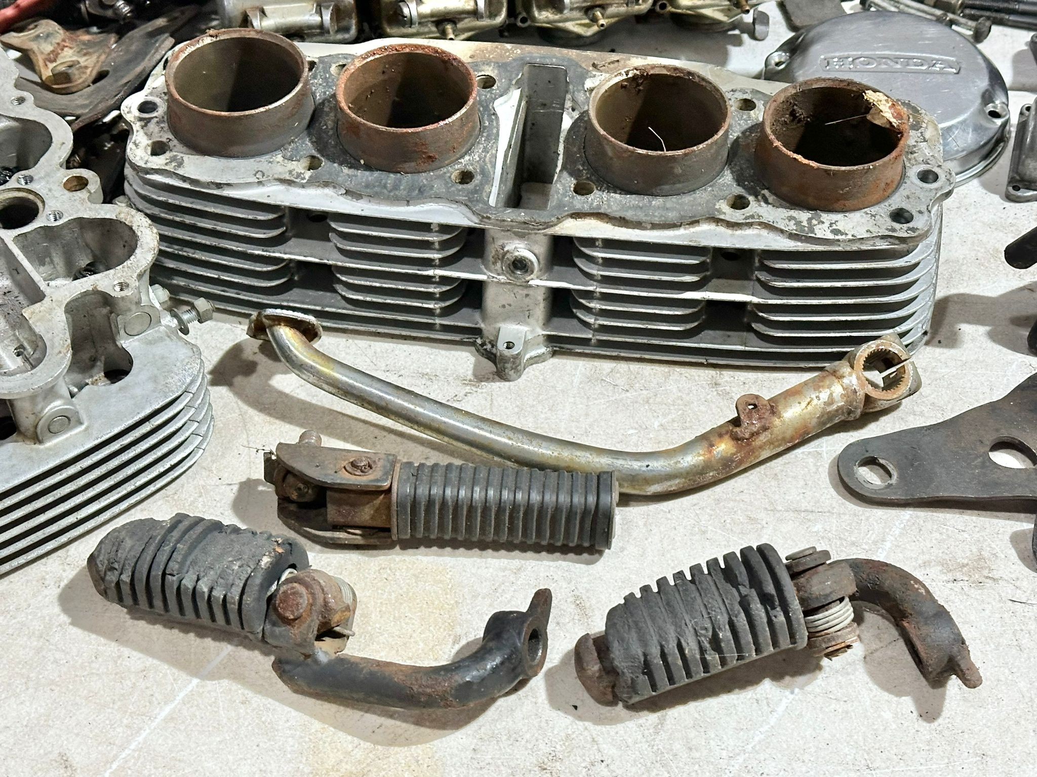 Honda CB500-4 parts with engine - Bild 2 aus 20