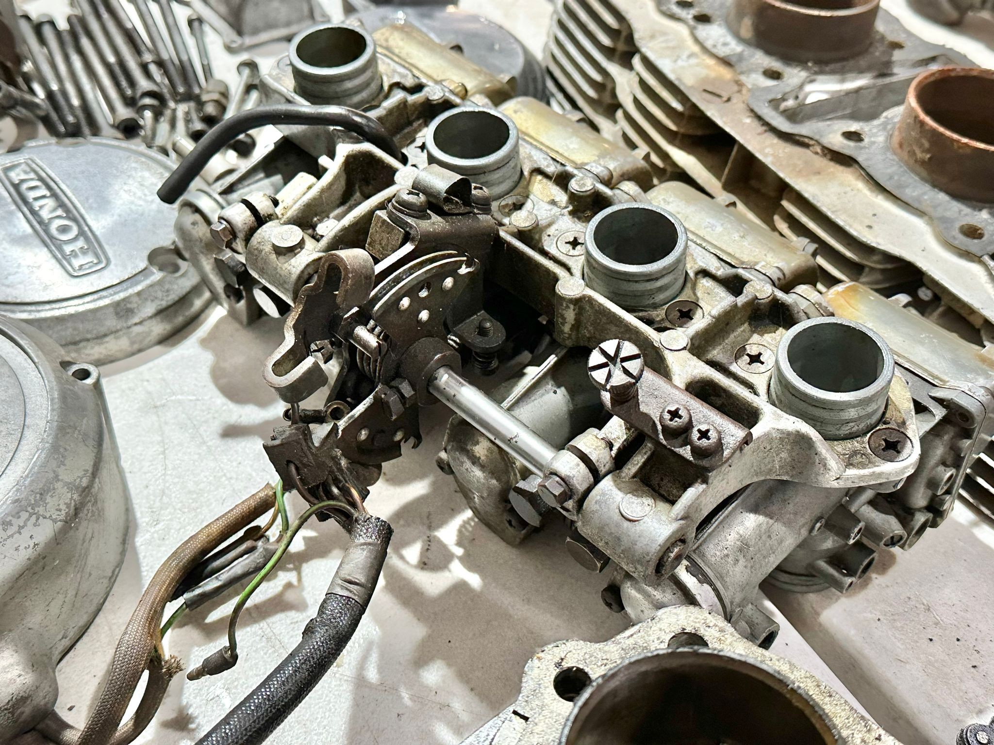Honda CB500-4 parts with engine - Bild 13 aus 20