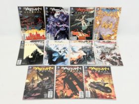 A collection of DC Batman Eternal comic books.