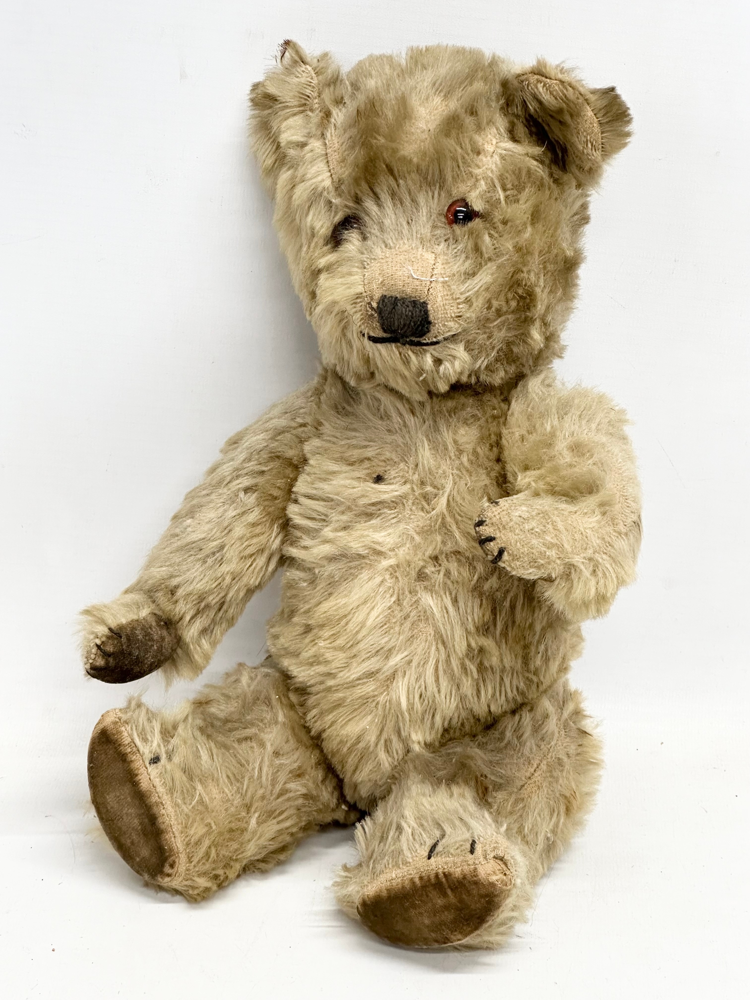 A vintage doll and teddy bears. 1 by Hamleys. - Image 4 of 4