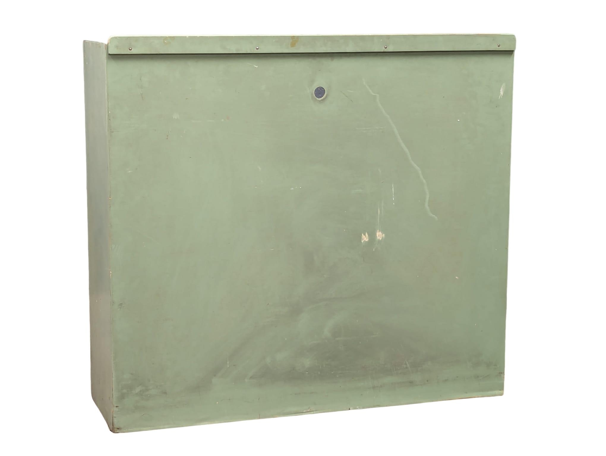 A 1950s painted dental cabinet, 108.5cm x 38cm x 100cm - Image 6 of 6