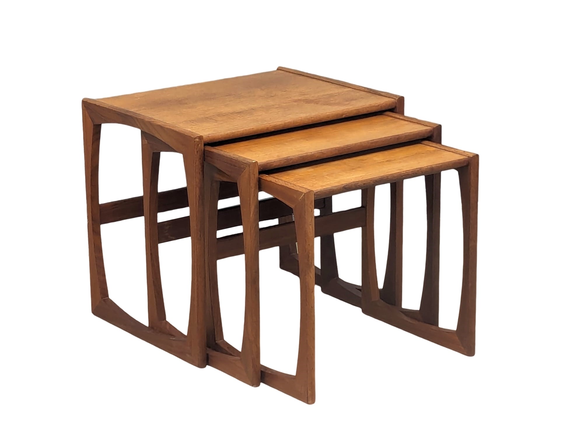 A G-Plan Quadrille Mid Century teak nest of tables. - Image 2 of 3