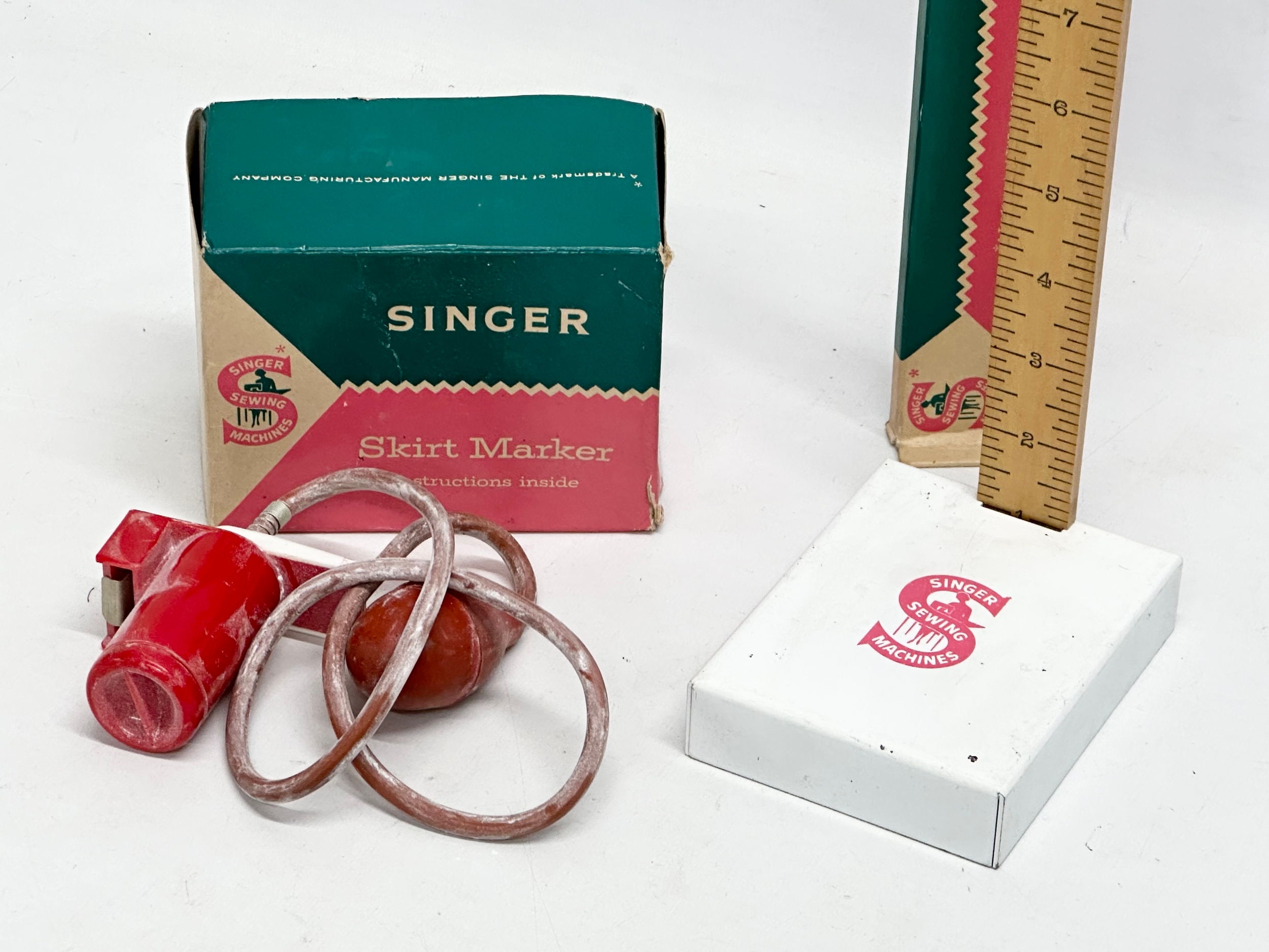 A Singer Sewing Machines skirt marker etc. - Image 2 of 4