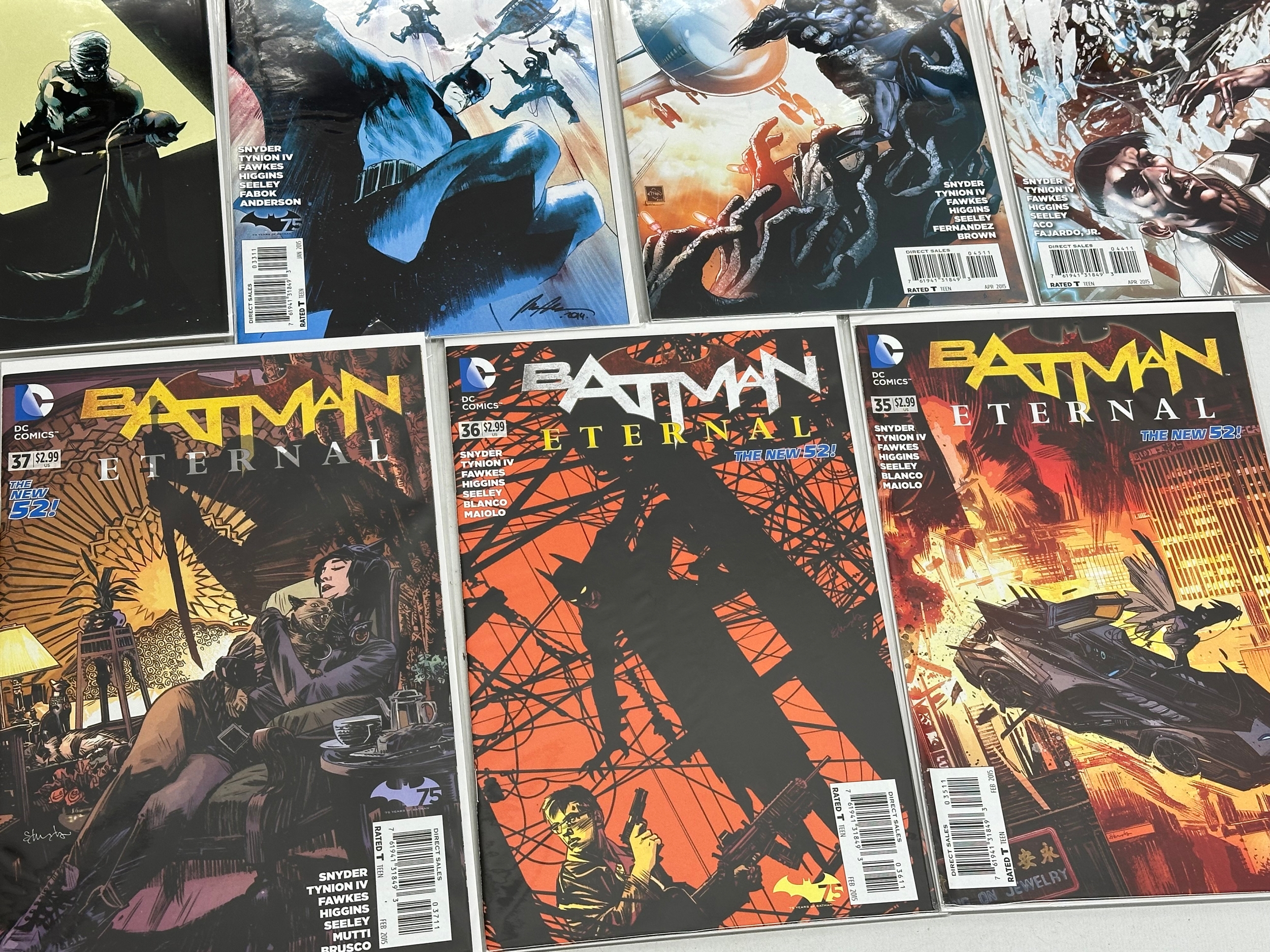 A collection of DC Batman Eternal comic books. - Image 2 of 4