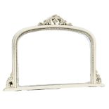A Victorian style over-mantle mirror. 126x91cm