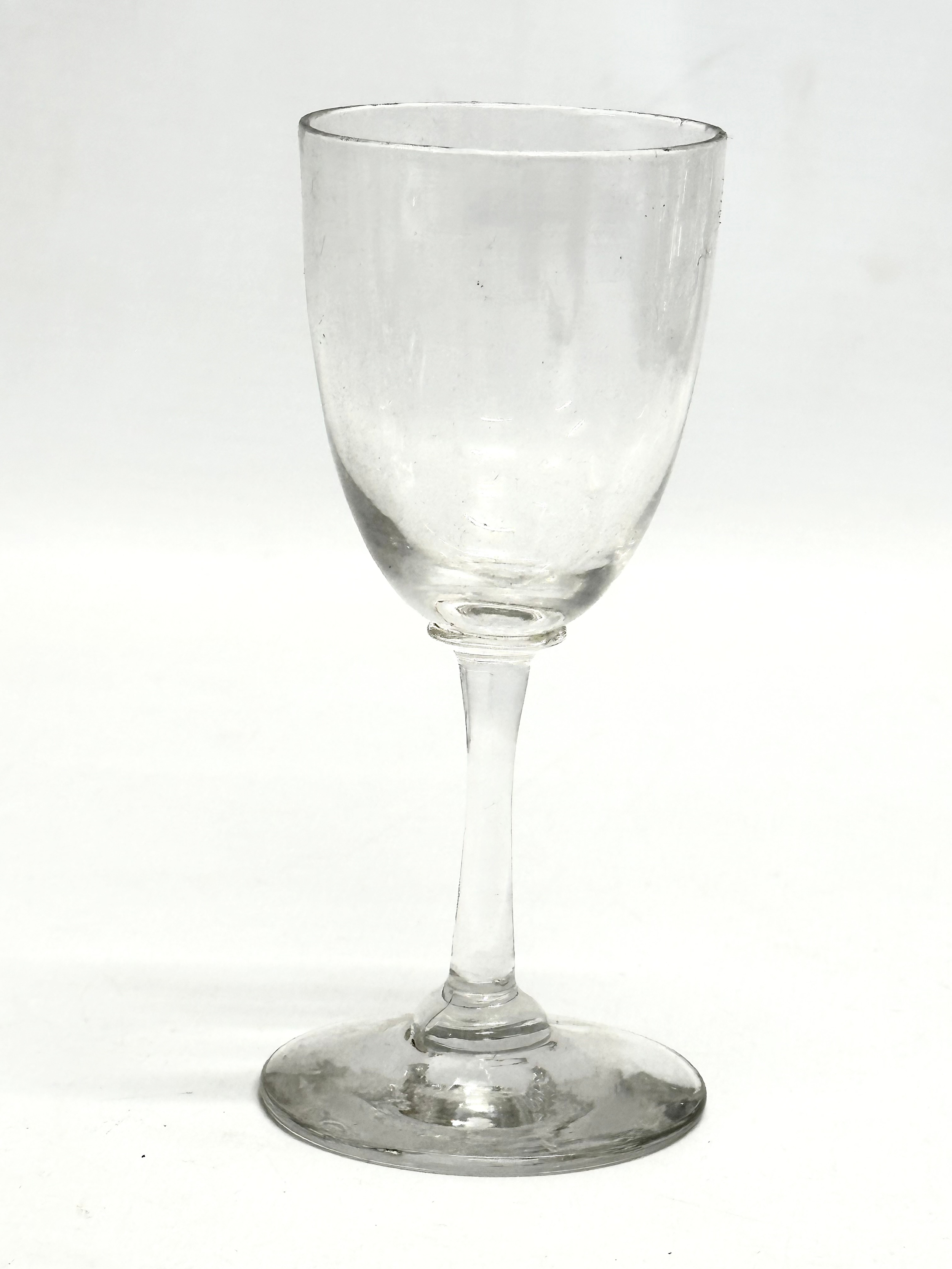 A set of 11 Mid 19th Century Victorian port glasses. Circa 1850-1870. 11.5cm. 12cm - Image 3 of 3