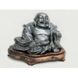 A good quality 20th Century Buddha on stand. 12x7x9.5cm