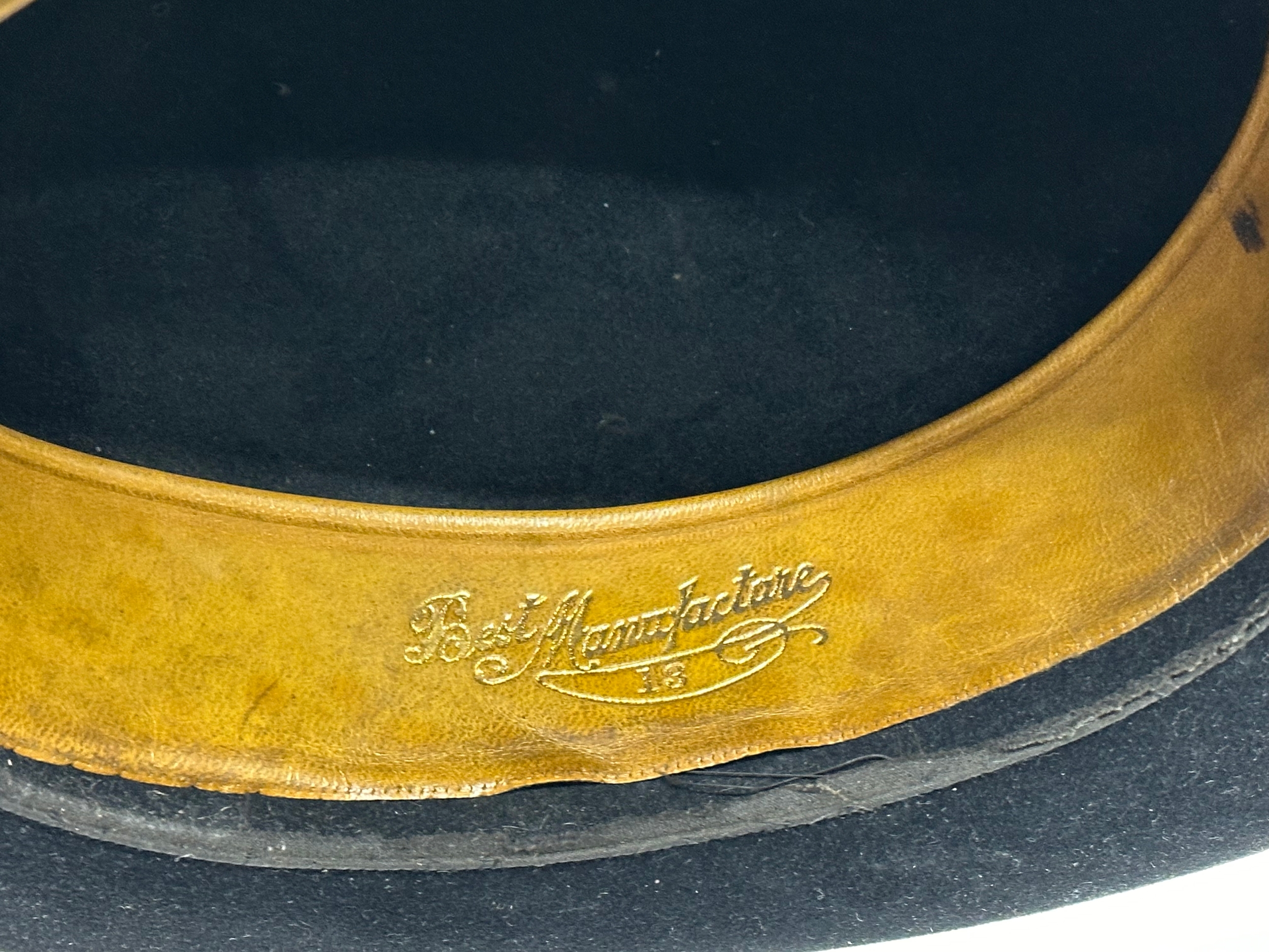 A vintage bowler hat with original box. Best Manufacturer. - Image 4 of 5