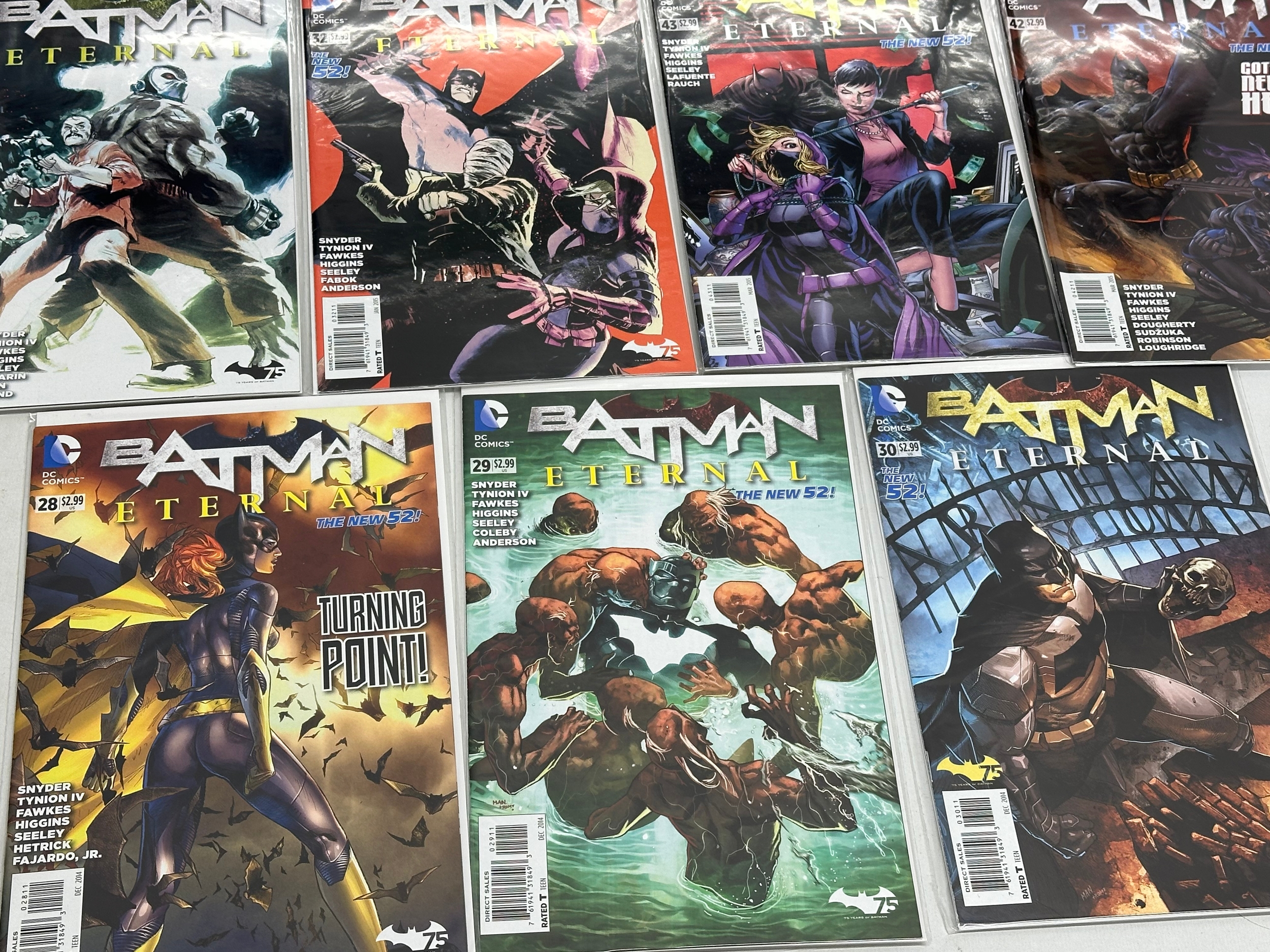 A collection of DC Batman Eternal comic books. - Image 2 of 4