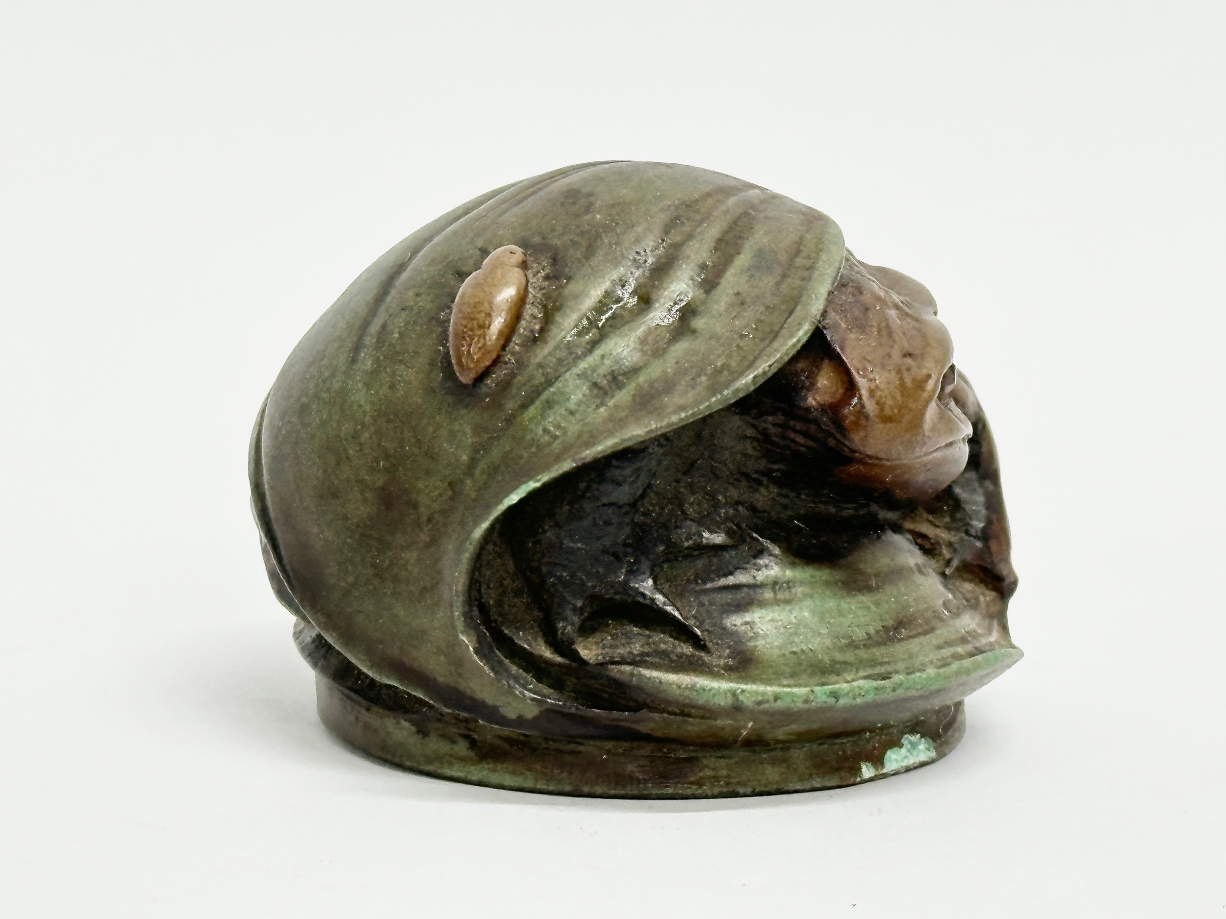 A St Petersburg bronze frog paperweight. - Image 2 of 6