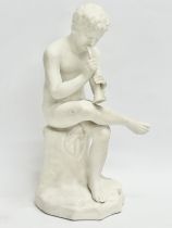 A 19th Century parian figure. 17cm