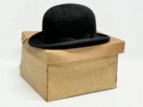 A vintage bowler hat with original box. Best Manufacturer.