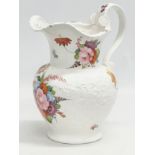 A Coalport Feltspar Porcelain wash jug. John Rose. Patronised by The Society of Arts. 24x29cm