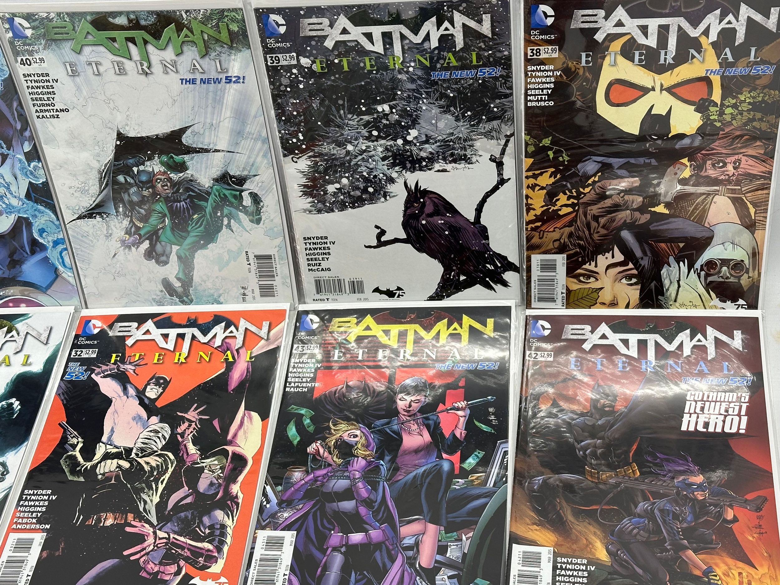 A collection of DC Batman Eternal comic books. - Image 4 of 4