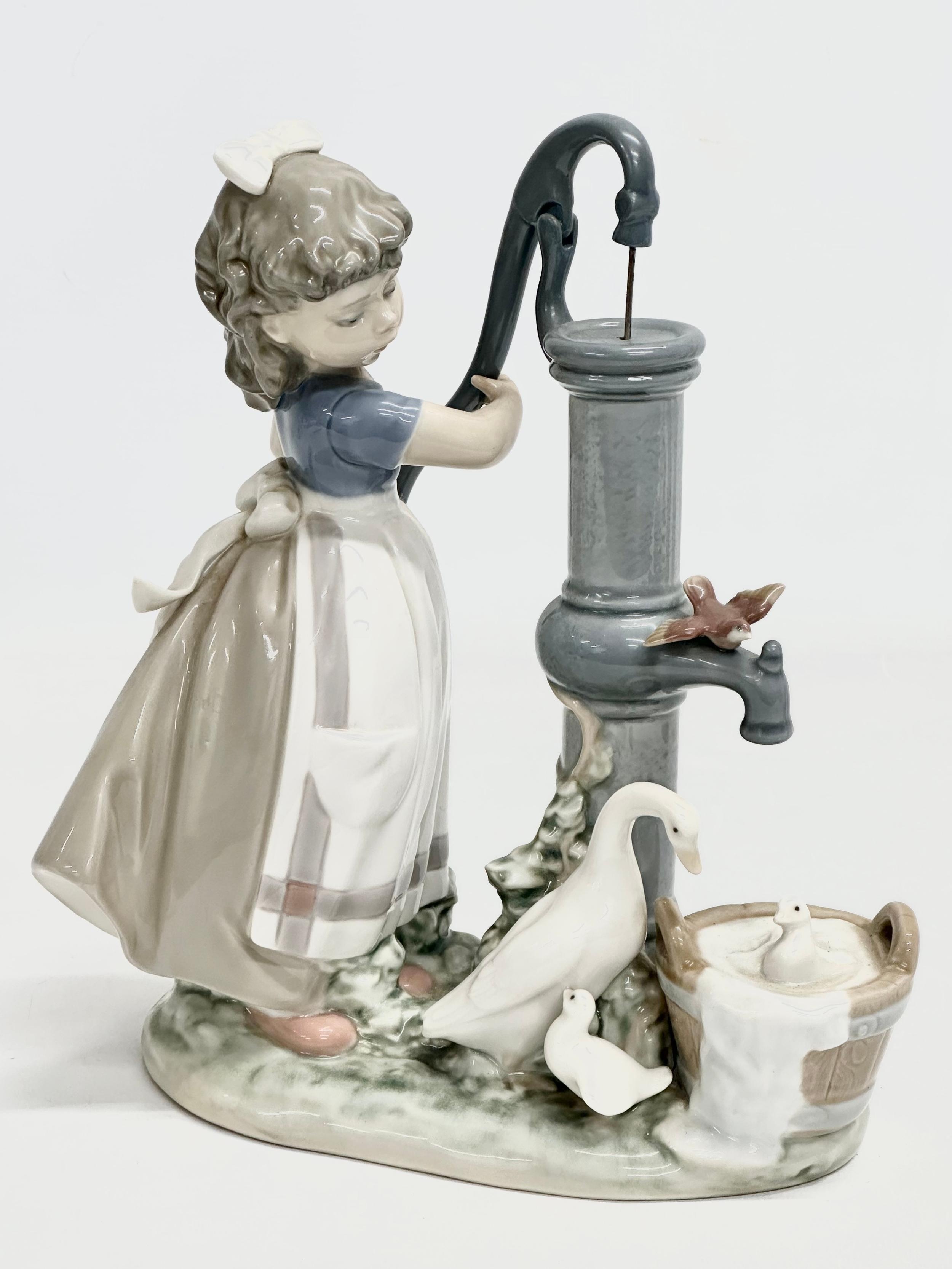 A collection of Spanish and Danish figurines. 4 by Lladro. B&G Denmark. 27cm - Image 2 of 9